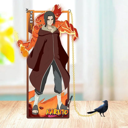 Naruto Sasuke Metal Bookmark