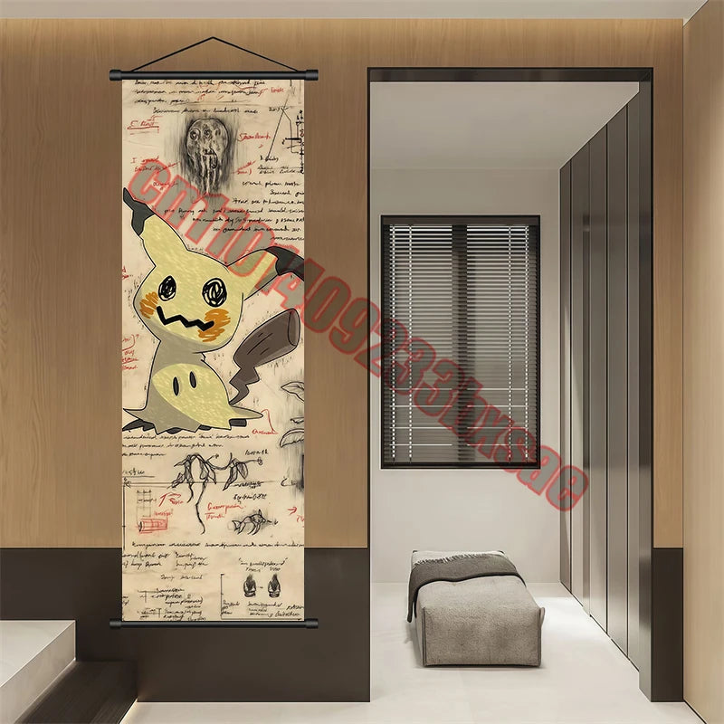 Pokemon Gengar Canvas Poster