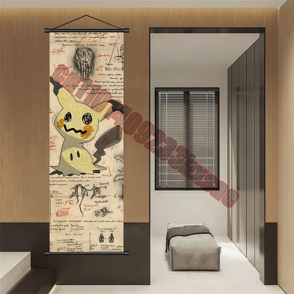 Pokemon Gengar Canvas Poster