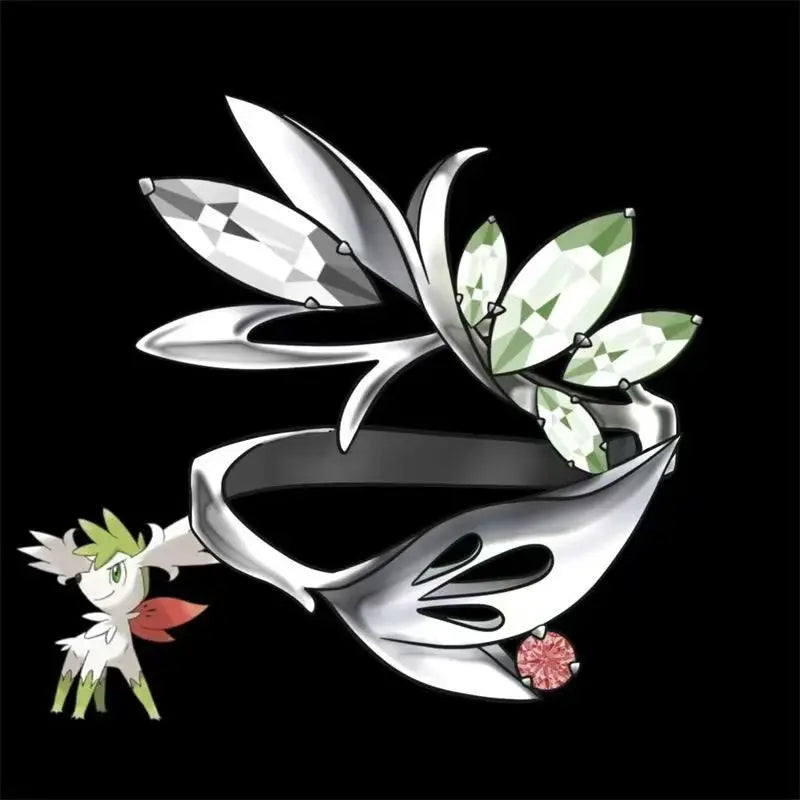 Pokemon Litwick Dragonair Ring