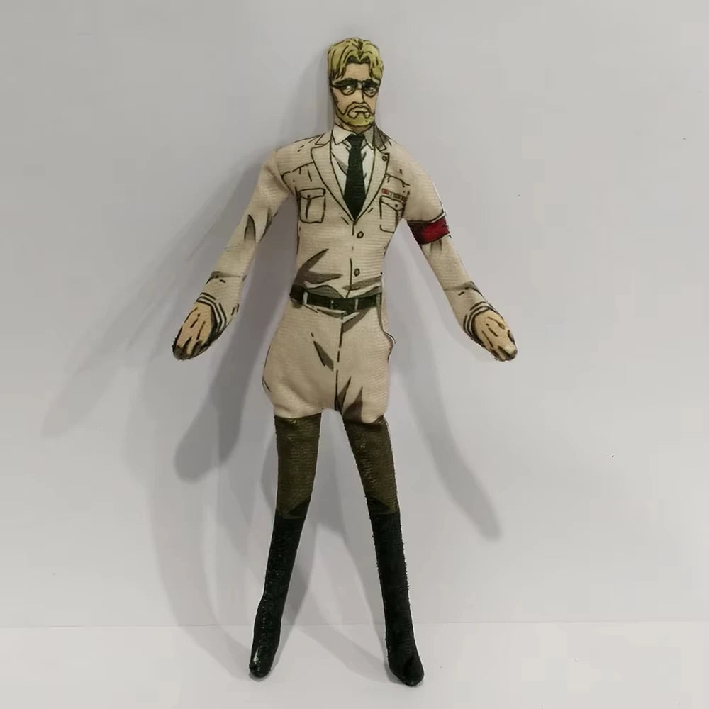 Anime Attack On Titan Poseable Wire Doll Bendable Character Figure Eren Mikasa Armin Ornament Manga Fan Collectible Gift