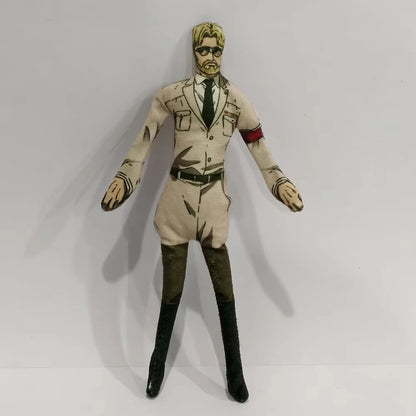 Anime Attack On Titan Poseable Wire Doll Bendable Character Figure Eren Mikasa Armin Ornament Manga Fan Collectible Gift