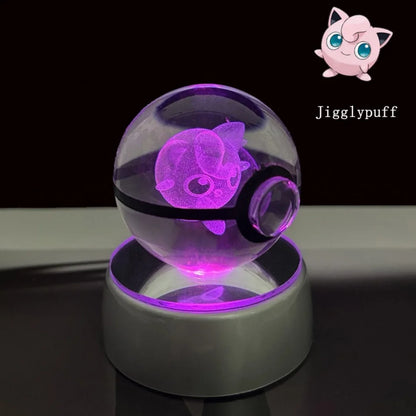 Pokemon Pikachu LED Crystal Ball