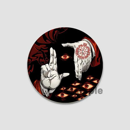 Hellsing Ultimate Alucard Pin Button