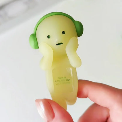 Sonny Angel Smiski Hippers Series Glow in The Dark Mystery Blind Box Figure Phone Attachment Dolls Birthday Toys Christmas Gifts
