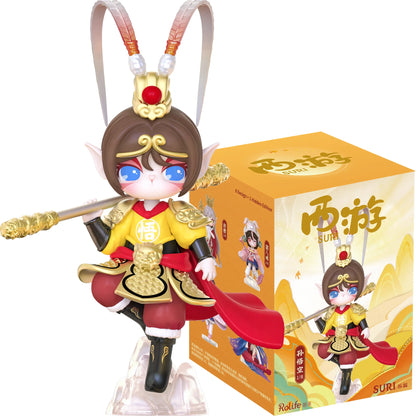 Rolife Suri Blind Box Suri's Journey to the West Action Figure Collectible Doll Toys Surprise Box Gift for Kids Friends Adults