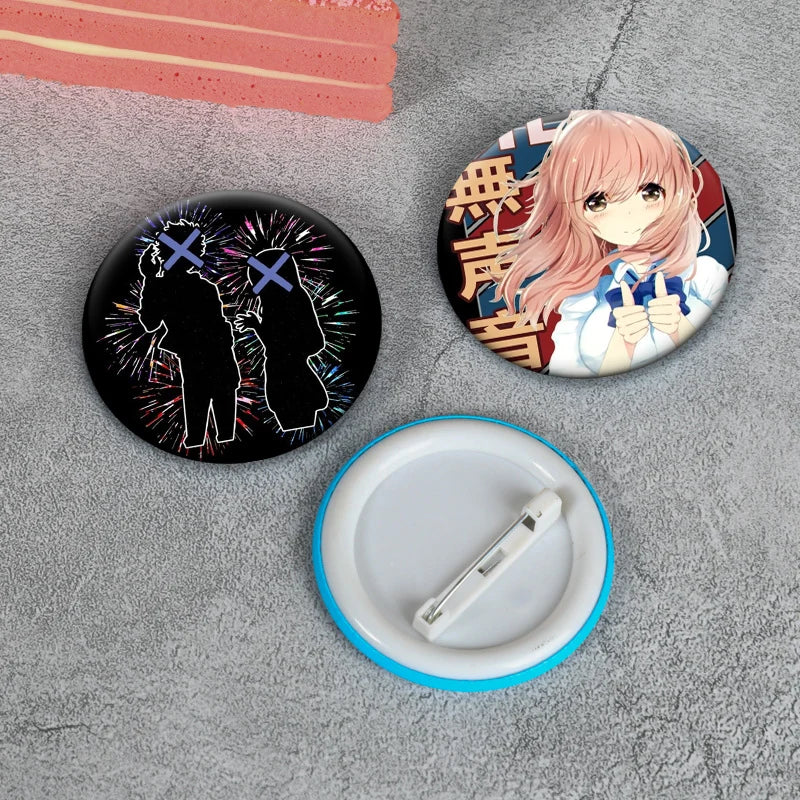 A Silent Voice Ishida Shouya Button Pin