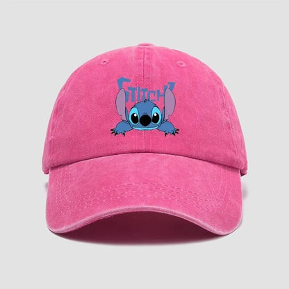 Stitch Cartoon Snapback Hat