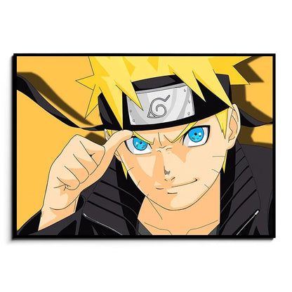Naruto Uzumaki Frameless Canvas
