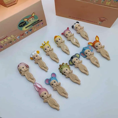 Mini Sonny Animal Series Blind Box Mini Anime Figures Ornaments Christmas Birthday Gift