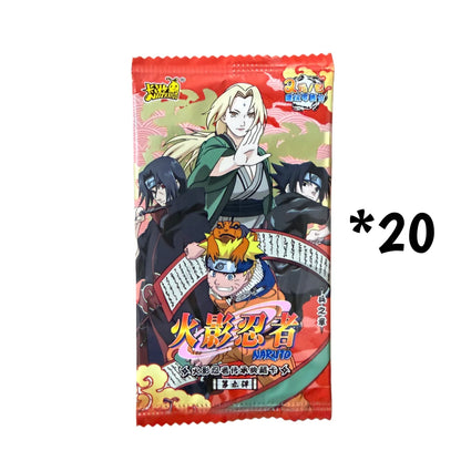 KAYOU Naruto Card Soldier Chapter 9th Generation CR Uzumaki Naruto Sasuke Collection Card Full Box Blind Box