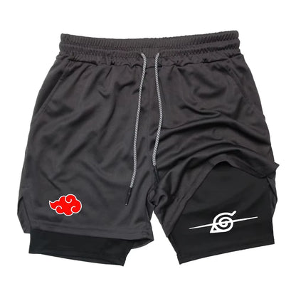 Naruto Naruto 2-In-1 Shorts