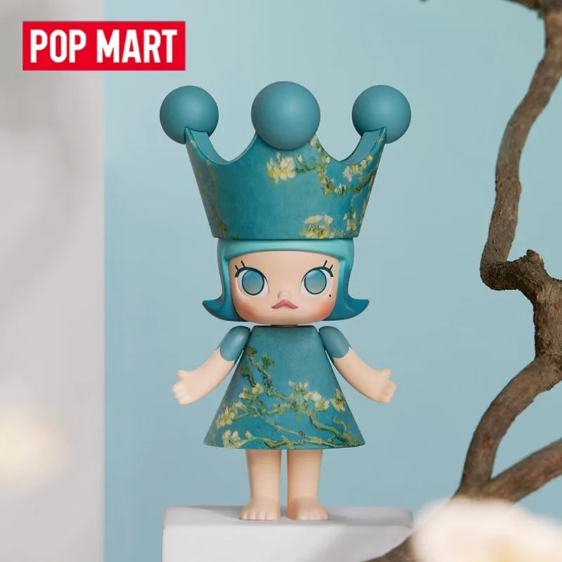 Genuine POP MART MEGA ROYAL MOLLY 100% Anniversary 1th Series Blind Box Anime Figure Ornament Collection Cute Toys Gift