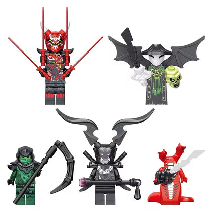 Hot Toys New Series Anime Characters Ninja Mini Figure Building Block Toys Mini Doll Doll Figure Blocks Kids Toys Birthday Gifts