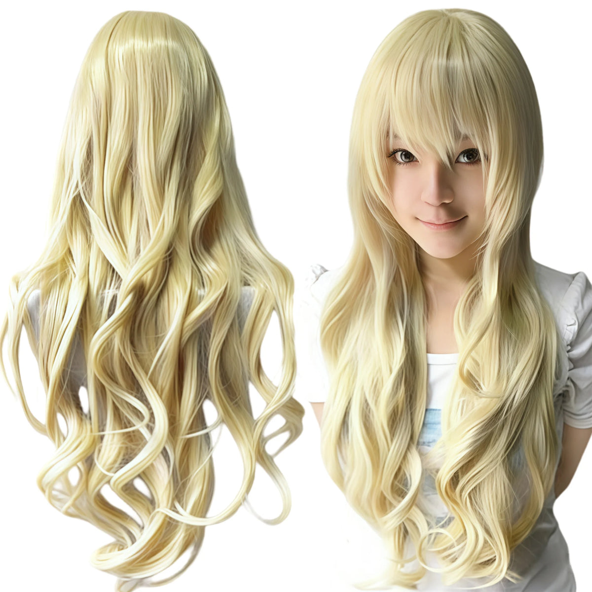 Sailor Moon Sailor Pluto Curly Wig