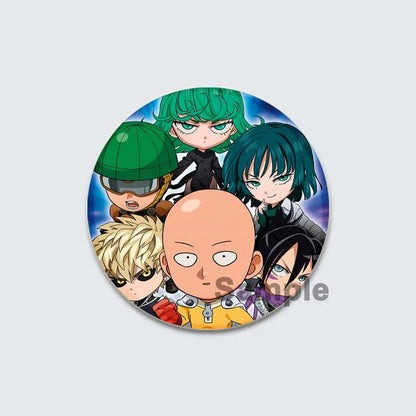 One Punch Man Saitama Lapel Pin