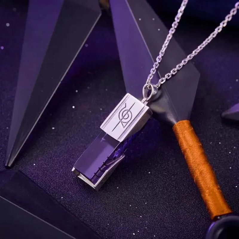 Popular anime Naruto Boruto Legend pendant, Naruto Sasuke necklace, matching hoodie chain, versatile birthday gift