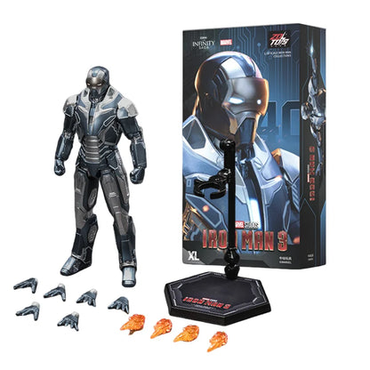 ZD Toys Marvel Studios Iron Man MK3 Action Figure MK35 MK24 MK40 MK38 Tony Stark Ironman Figure Action Collect Toy Gift