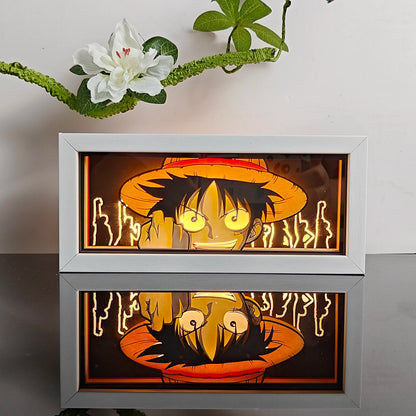 Anime Series Paper-Cut LED Lamp