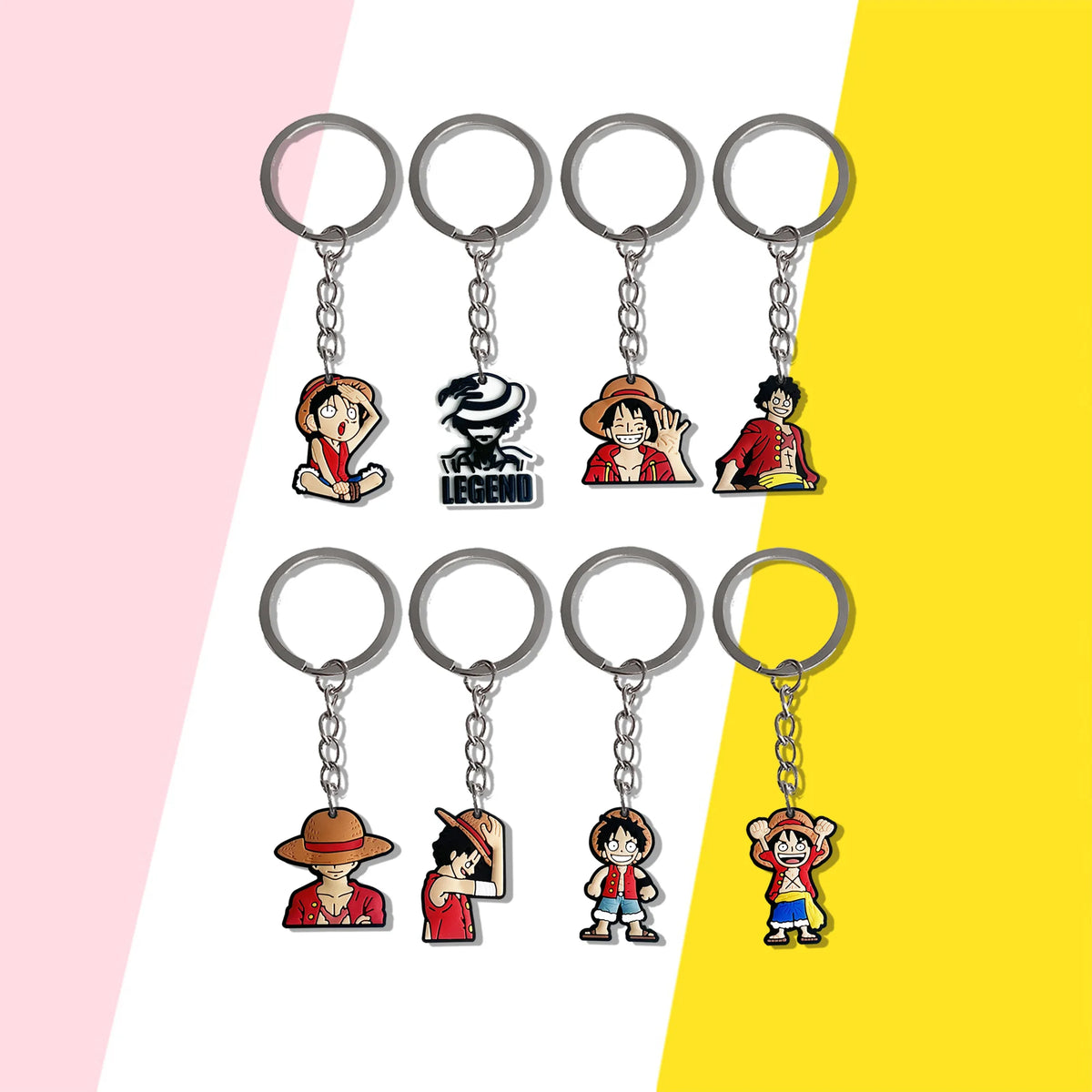 One Piece Luffy Keychain