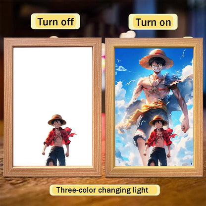 One Piece Luffy LED Frame