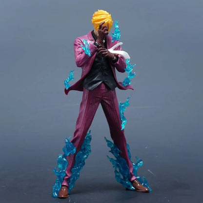 One Piece Sanji 1/6 Scale Pvc Model Anime Action Figure Collectible Model Toy Gift Figurine Trendy Decorative Piece