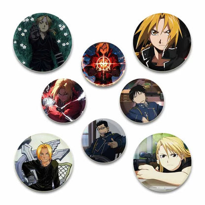 Fullmetal Alchemist Enamel Brooch – Handmade Badge