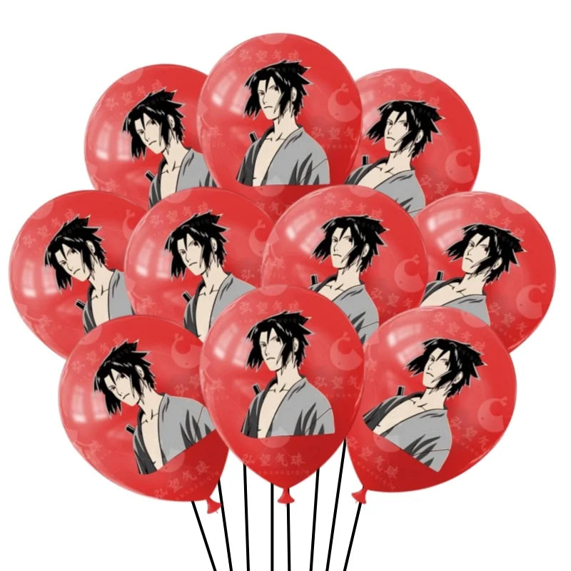 Naruto Latex Balloons Set