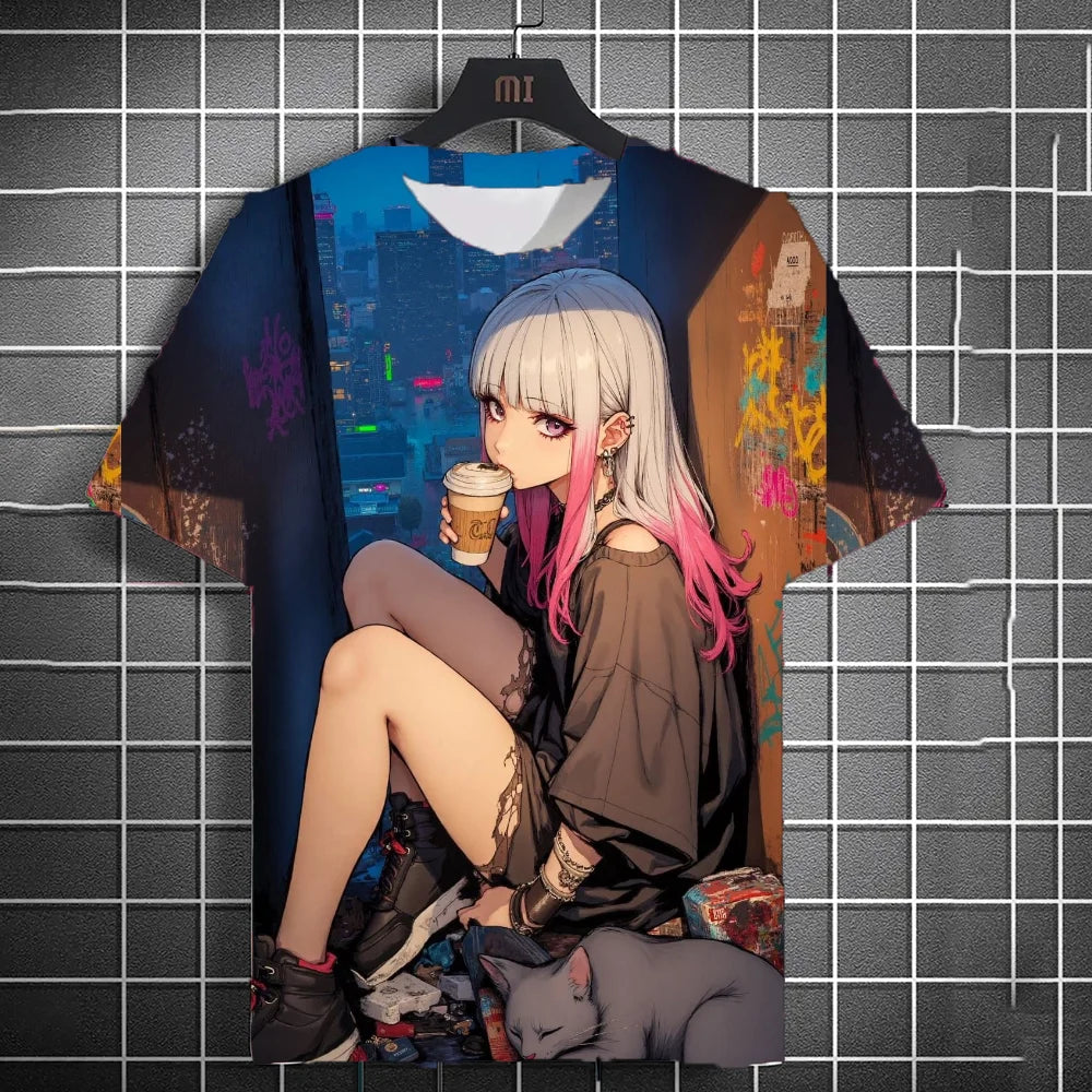Anime Character 3D T-Shirt