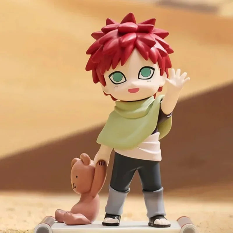 POP MART Naruto Shippuden Childhood Series Mystery Box Genuine Blind Box Guess Toys Bag Ornament Figurines Home Decor Desktop