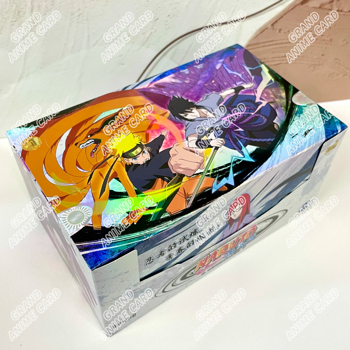 KAYOU Genuine Naruto Cards T2W9 T4W8 Booster Box Anime TCG Rare SE BP CR MR Ninja World Fight Chapter Collection Kids Toy Gift