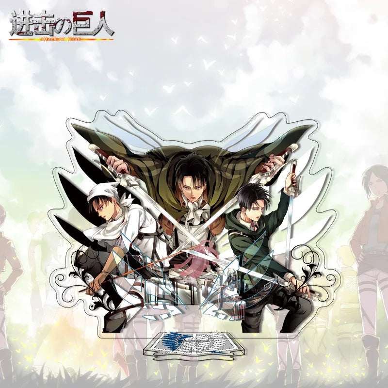 Attack on Titan Acrylic Stand 41-80 Anime Figure Custom Made One Piece Drop Shipping Wholesale Distributor Merchandise