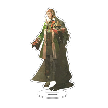 16CM Anime Fate/stay night Altria Pendragon Rin Tohsaka Illyasviel von Einzbern Cos Acrylic Figure Stand Ornaments Gifts