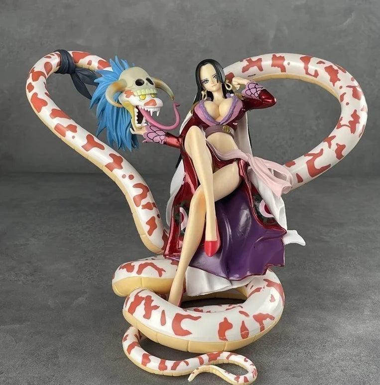 New 21cm One Piece Anime Figure Boa·hancock Action Figure Pvc Collectible Decoration Model Doll Toys for Children Brithday Gifts