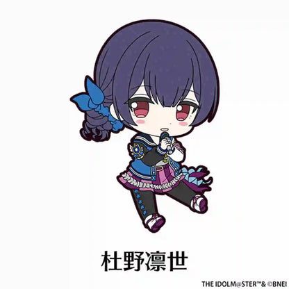 Anime Fans Gifts TTHE IDOLM@STER  Cute Kawaii HD Character Shimamura Uzuki Acrylic Keychain Decoration About 6cm