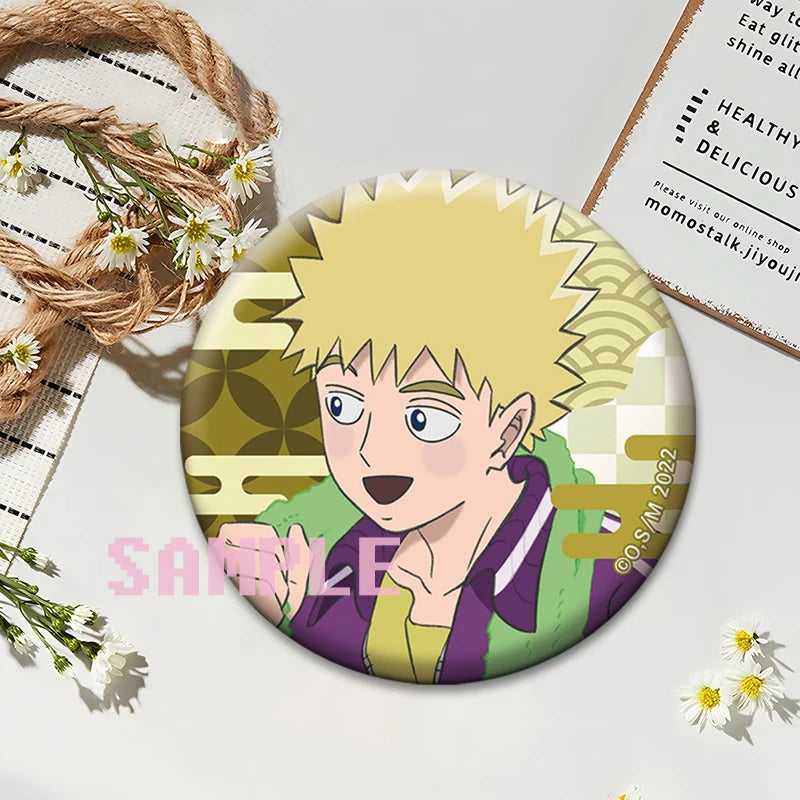 Mob Psycho 100 Shigeo Kageyama Button Pin