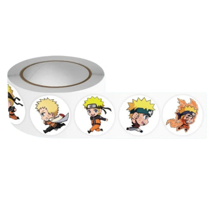 Naruto sticker Sasuke Uchiha and Uzumaki Naruto fashionable cartoon high-appearance-value stickers for DIY journals decoration