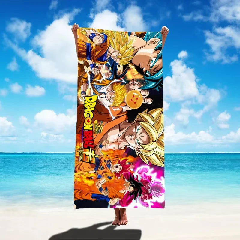 Dragon Ball Goku Beach Towel