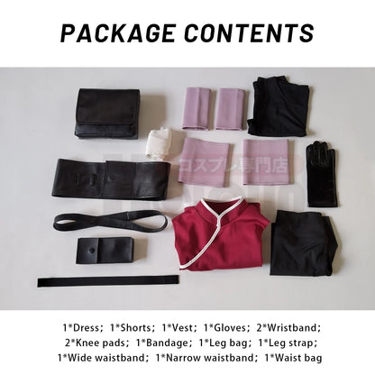 Naruto Haruno Sakura Cosplay Costume