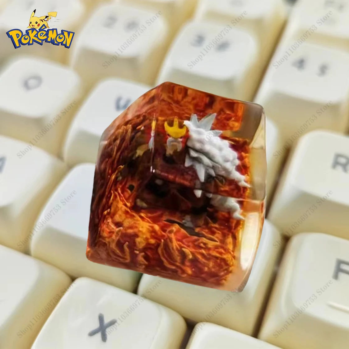 Pokemon Primeape Resin Keycaps