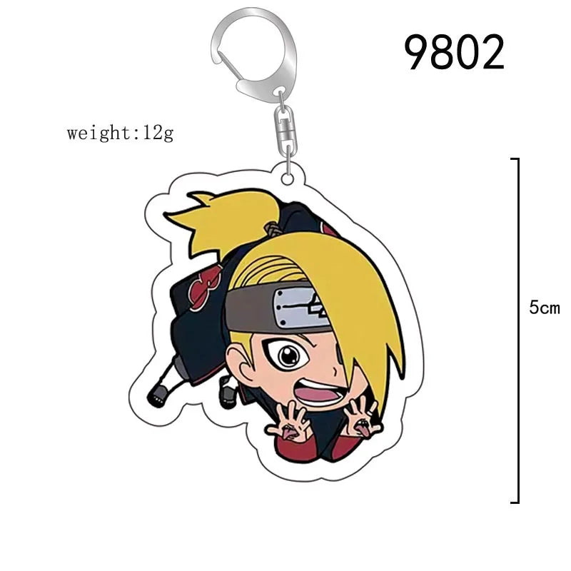 Naruto Cosplay Acrylic Keychain