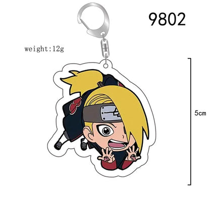 Naruto Cosplay Acrylic Keychain
