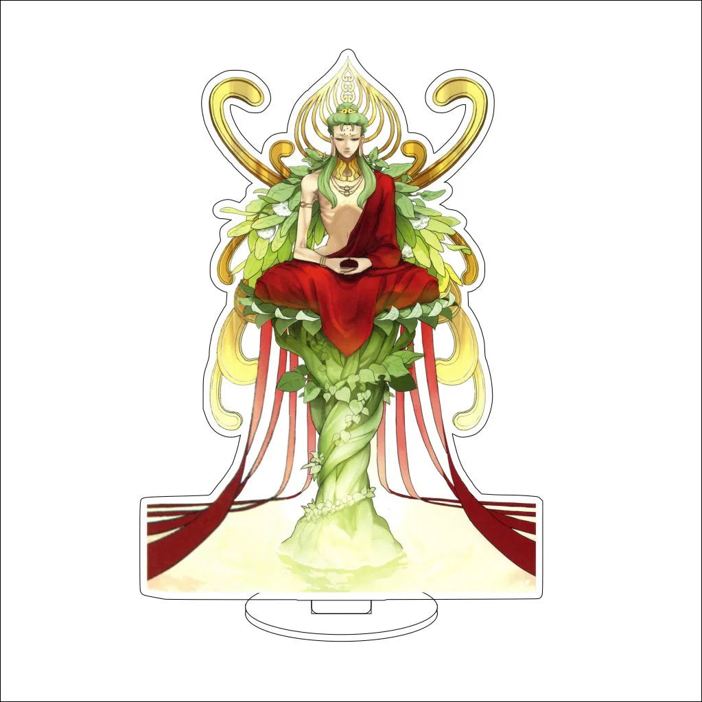 16CM Anime Fate/stay night Altria Pendragon Rin Tohsaka Illyasviel von Einzbern Cos Acrylic Figure Stand Ornaments Gifts