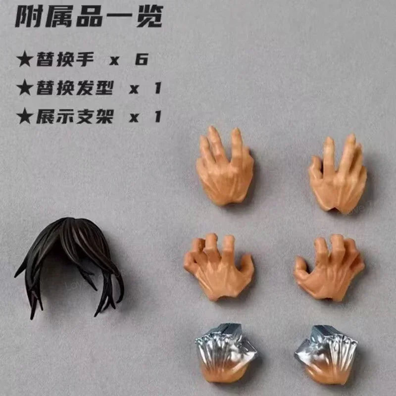 Kaiyodo Revoltech Amazing Yamaguchi Attack On Titan Eren Jaeger Anime Action Figures Ko Model Collection Toys Gifts
