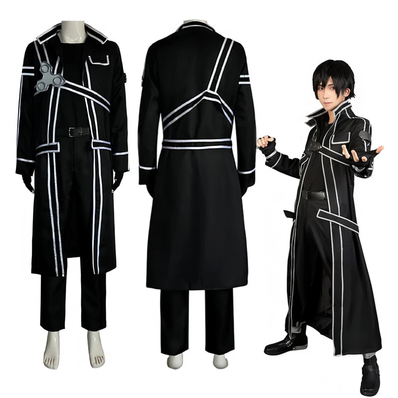 Sword Art Online Kirito Cosplay Costume