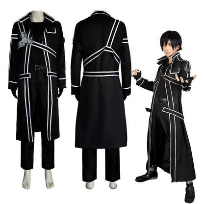 Sword Art Online Kirito Cosplay Costume