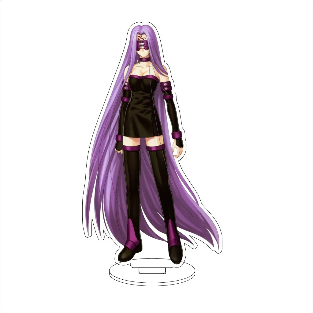 16CM Anime Fate stay night Cosplay Acrylic Stand Ornaments