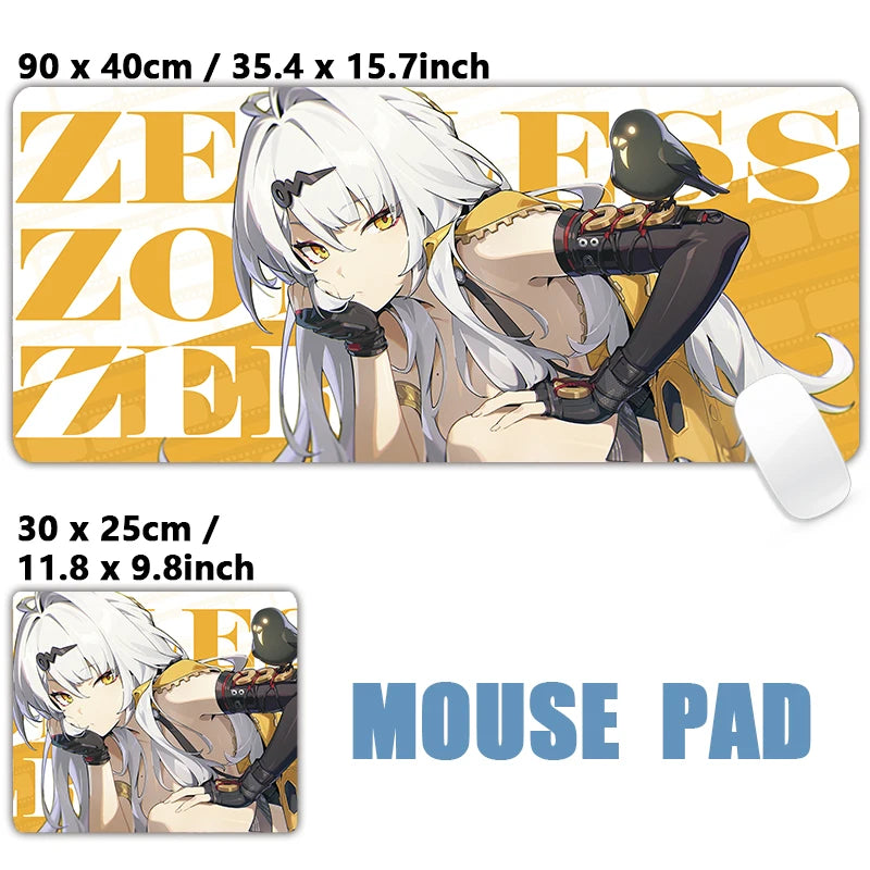 ZZZ Gaming Hoshimi Miyabi Ye Shunguang Remielle Sigrid Mouse Pad