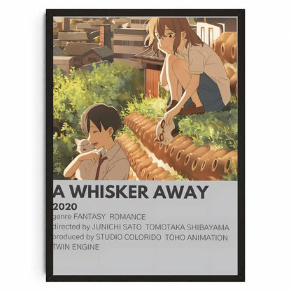 A Whisker Away Poster Stickers