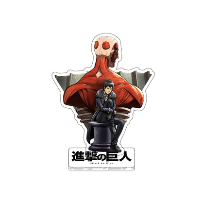 Gift Eren Levi Mikasa Attack on Titan Acrylic Transparent Standee Desk Decoration Anime Collectible Figure Display Ornament